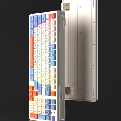 Escritorio Gaming con Iluminación RGB Multicolor y Diseño Mecánico Premium - Image 3
