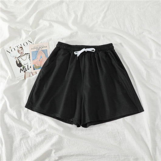 Shorts Deportivos Cintura Alta Pierna Ancha Efecto Reductor - Image 3