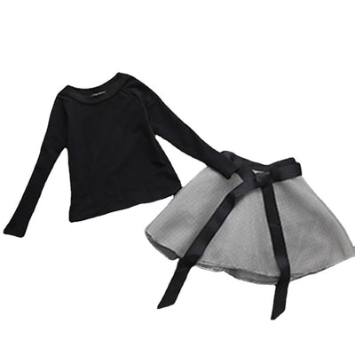 Conjunto de Falda Gasa Estilo Coreano Personalizado - Traje Dos Piezas - Image 4
