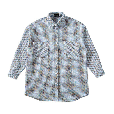 Camisa a Cuadros Tejida - Image 11