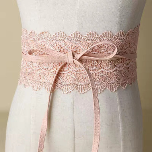 Cinturón Decorativo de Encaje Versátil para Vestidos y Blusas - Image 8
