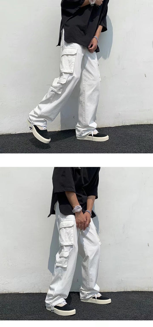Pantalones Rectos Funcionales para Hombre de High Street - Image 9
