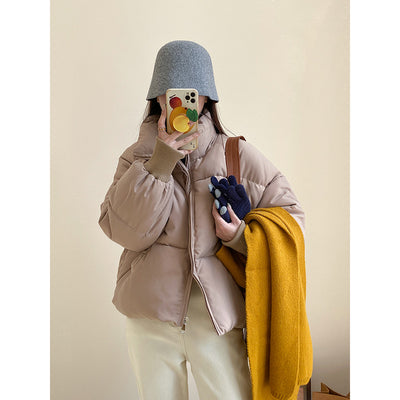 Chaqueta Acolchada con Cuello Alto Esponjoso - Image 10