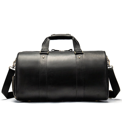 Bolsa de Viaje Vintage en Cuero Crazy Horse para Hombre - Image 12