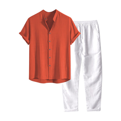 Blazer Casual Slim Fit Algodón y Lino para Hombre - Estilo Europeo - Image 15