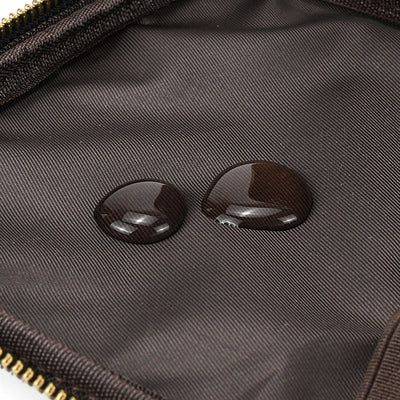 Bolsa de Viaje para Cosméticos de Cuero con Gran Capacidad - Image 4