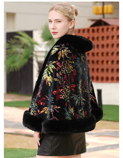 Chal Tejido Elegante con Lentejuelas para Bodas y Eventos - Image 6