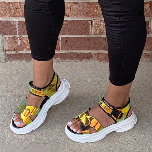 Sandalias Plataforma Mujer Talla Grande - Estilo Europeo Verano - Image 10