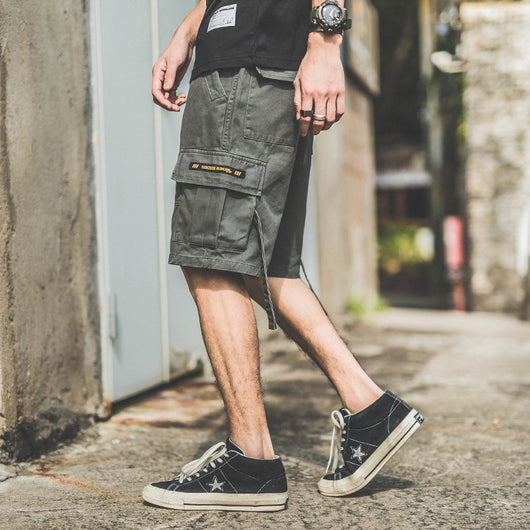Pantalón Cargo Holgado de Cinco Bolsillos para Hombre - Comodidad Estival - Image 11