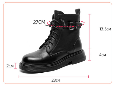 Botas Cortas Slim con Hebilla Ajustable - Versátiles para Otoño - Image 7