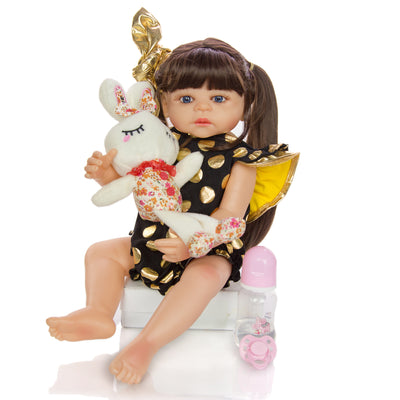 Muñeca Reborn de Silicona Completa - Bebé Niña Realista - Image 4