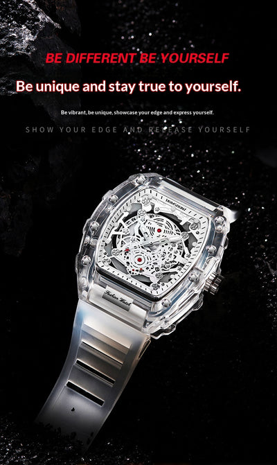 Reloj Transparente para Hombre Impermeable - Diseño Moderno y Elegante - Image 16