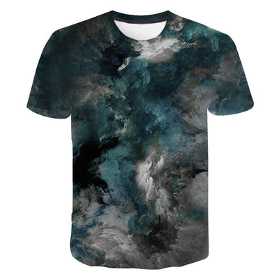 Camiseta Unisex Estampado 3D Digital - Diseño Verano Casual - Image 4