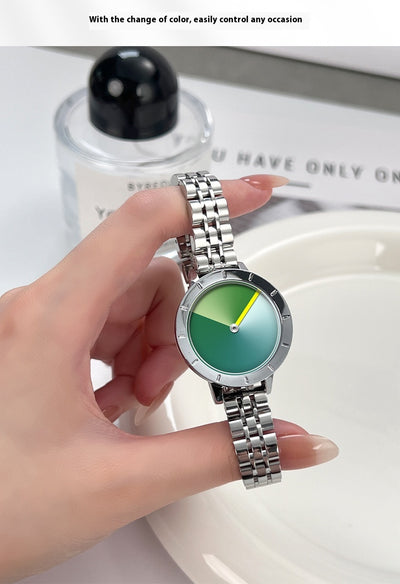Reloj de Cuarzo para Mujer con Diseño de Gradiente Moderno - Image 18