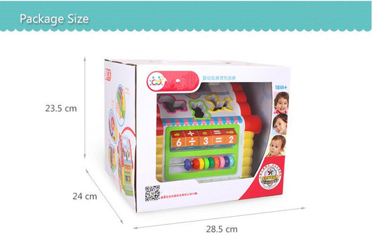Mesa de Juegos Interactiva Infantil con Bloques y Puzzles - Image 9