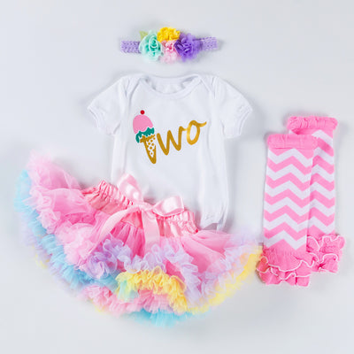 Enterizo de Cumpleaños para Bebé Niña con Letras del Alfabeto - Image 7