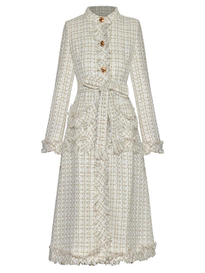 Chaqueta Ajustada con Cordones y Flecos Elegante - Image 8
