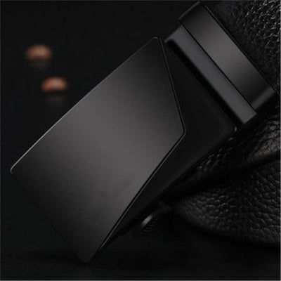 Cinturón Automático Negro Clásico para Hombre - Hebilla de Ajuste Rápido - Image 17
