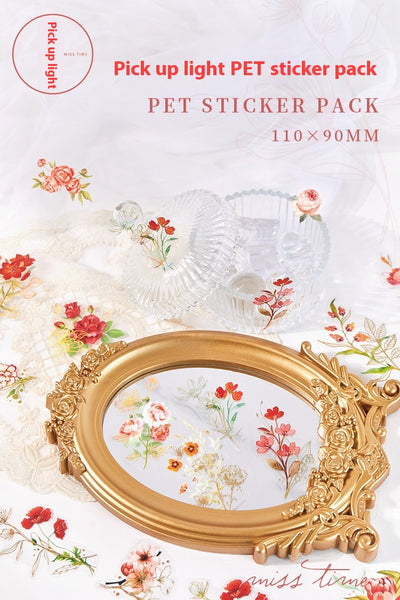 Cuaderno de Flores y Plantas - Material Decorativo 40 Piezas - Image 22