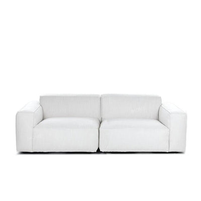 Sofá Moderno Modular de Tela Tofu - Combinación Flexible - Image 12
