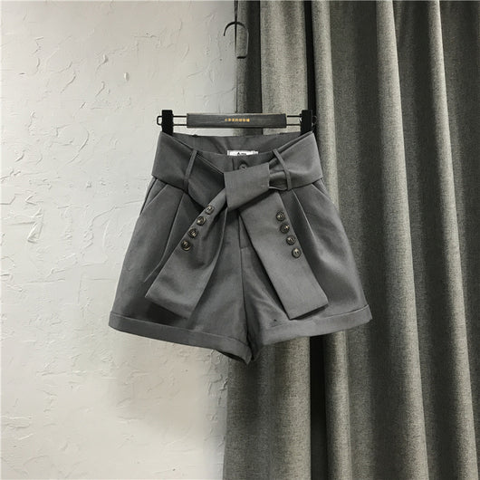 Shorts de Pierna Ancha Estilo Sastre - Image 5