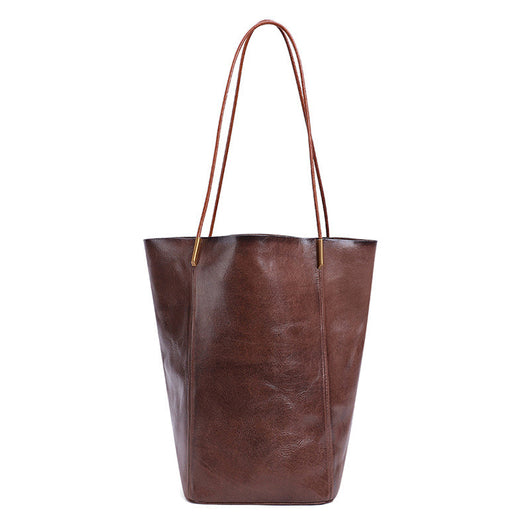 Bolso de Cuero Genuino con Compartimento Fotográfico para Mujer - Image 5