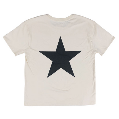 Playera Oversized Estrella Doble Línea - Estilo Urbano Tendencia - Image 4