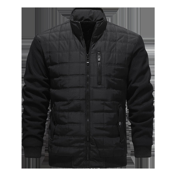 Chaqueta Casual de Cuadros para Hombre - Manga Larga Versátil - Image 6