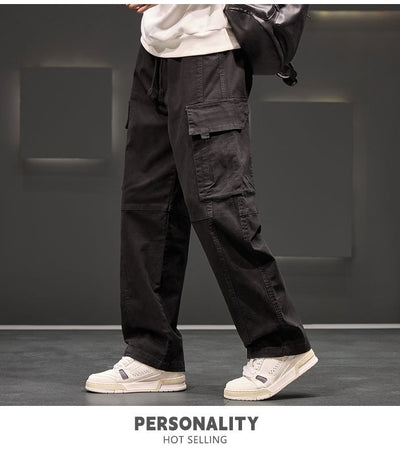 Pantalones Cargo Oversized Sueltos para Otoño e Invierno - Image 19