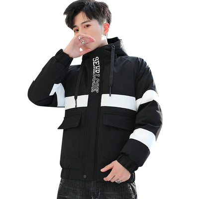 Chaqueta Acolchada de Plumón Impermeable para Invierno - Image 19