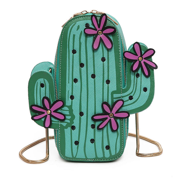 Mochila Cruzada Cactus Compacta