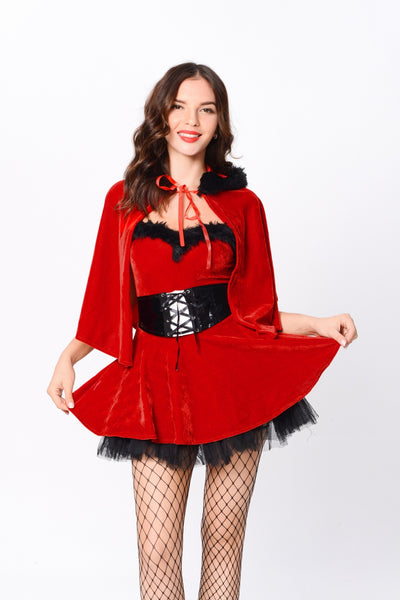 Conjunto Navideño Sexy para Mujer - Disfraz Cosplay Europeo Importado - Image 3