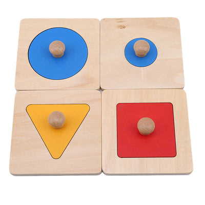 Juguete Educativo de Madera con Paneles Geométricos para Desarrollo Cognitivo - Image 3