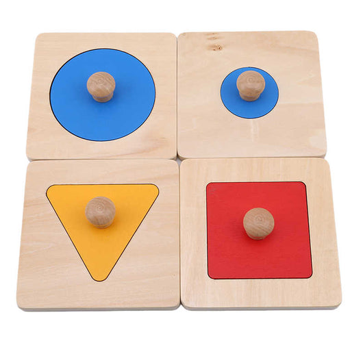 Juguete Educativo de Madera con Paneles Geométricos para Desarrollo Cognitivo - Image 3