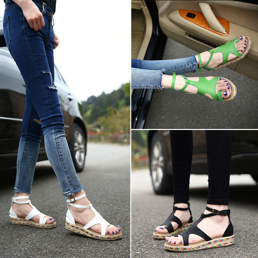 Sandalias Romanas de Playa para Mujer - Cómodas y Versátiles - Image 3