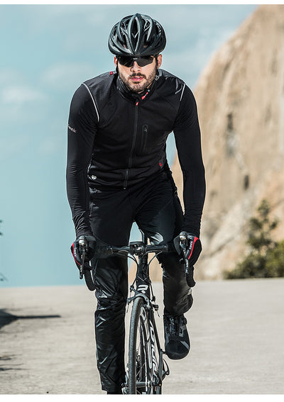 Chaleco Cortavientos para Ciclismo Otoño e Invierno - Image 11
