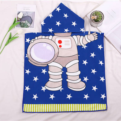 Poncho de Playa Infantil con Capucha - Bata de Baño Versátil - Image 11