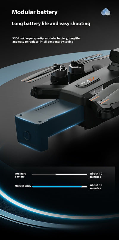 Dron Cuadricóptero con Cámara HD y GPS de Motor sin Escobillas - Image 22
