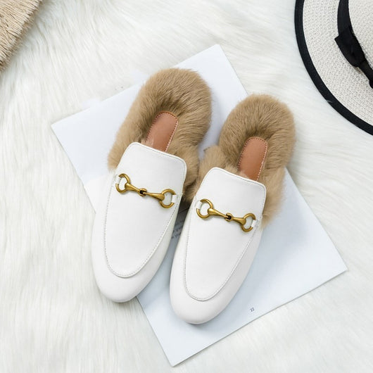 Zapatos Planos Tipo Conejo para Otoño e Invierno - Image 13