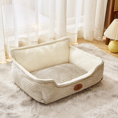 Cama Convertible para Perros y Gatos - Nido Térmico 4 Estaciones con Cojín Desmontable - Image 5