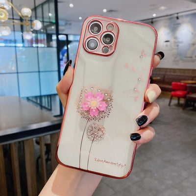 Funda Giratoria 3D con Flores Lindas y Soporte para Teléfono - Image 14