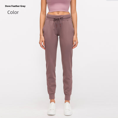 Pantalones Yoga Cintura Alta Mujer con Cordón Secado Rápido Elásticos - Image 7
