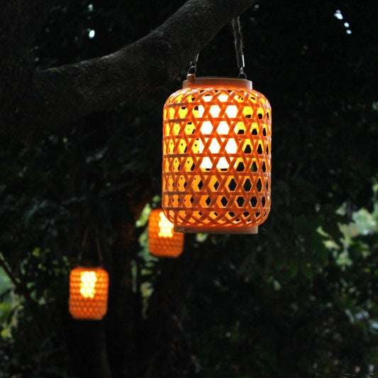 Farol Solar Decorativo para Patio y Jardín