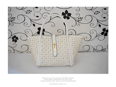 Bolso Bandolera para Dama con Cristales de Diamante - Image 4