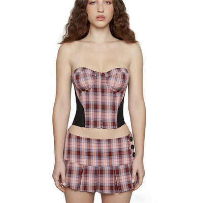 Conjunto Crop Top y Falda Ajustada - Estilo Moderno y Atrevido - Image 16