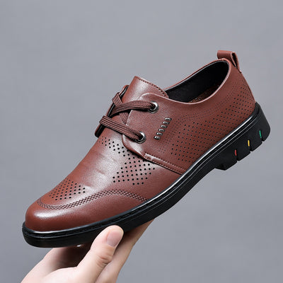 Zapatos de Cuero Ejecutivos con Plantilla Elevadora de Altura - Image 11