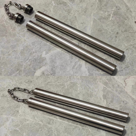 Nunchaku de Acero Inoxidable y Aleación de Titanio
