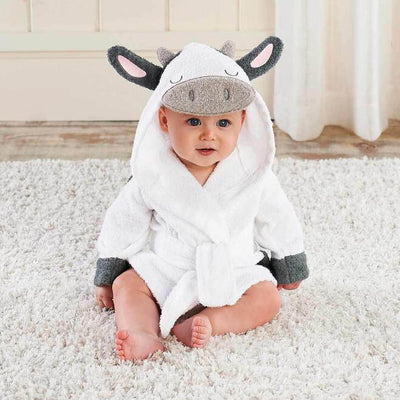 Bata de Baño Infantil con Capucha - Toalla Modelo Animales Lindos en Algodón - Image 25