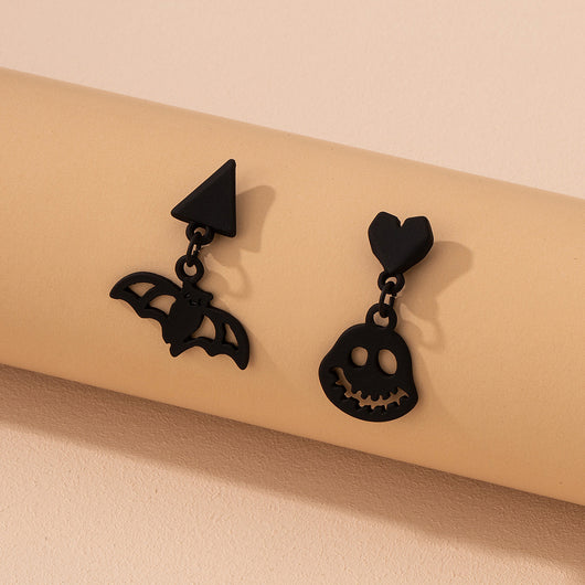 Aretes con Fantasmas, Calaveras y Murciélagos para Halloween - Image 14