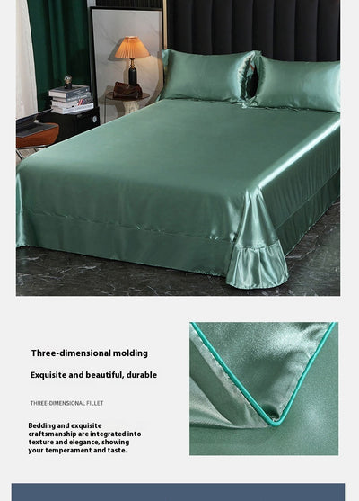 Juego de Cama Seda Pura Reversible 4 Piezas - Sábanas y Edredón Satén Sedoso - Image 15